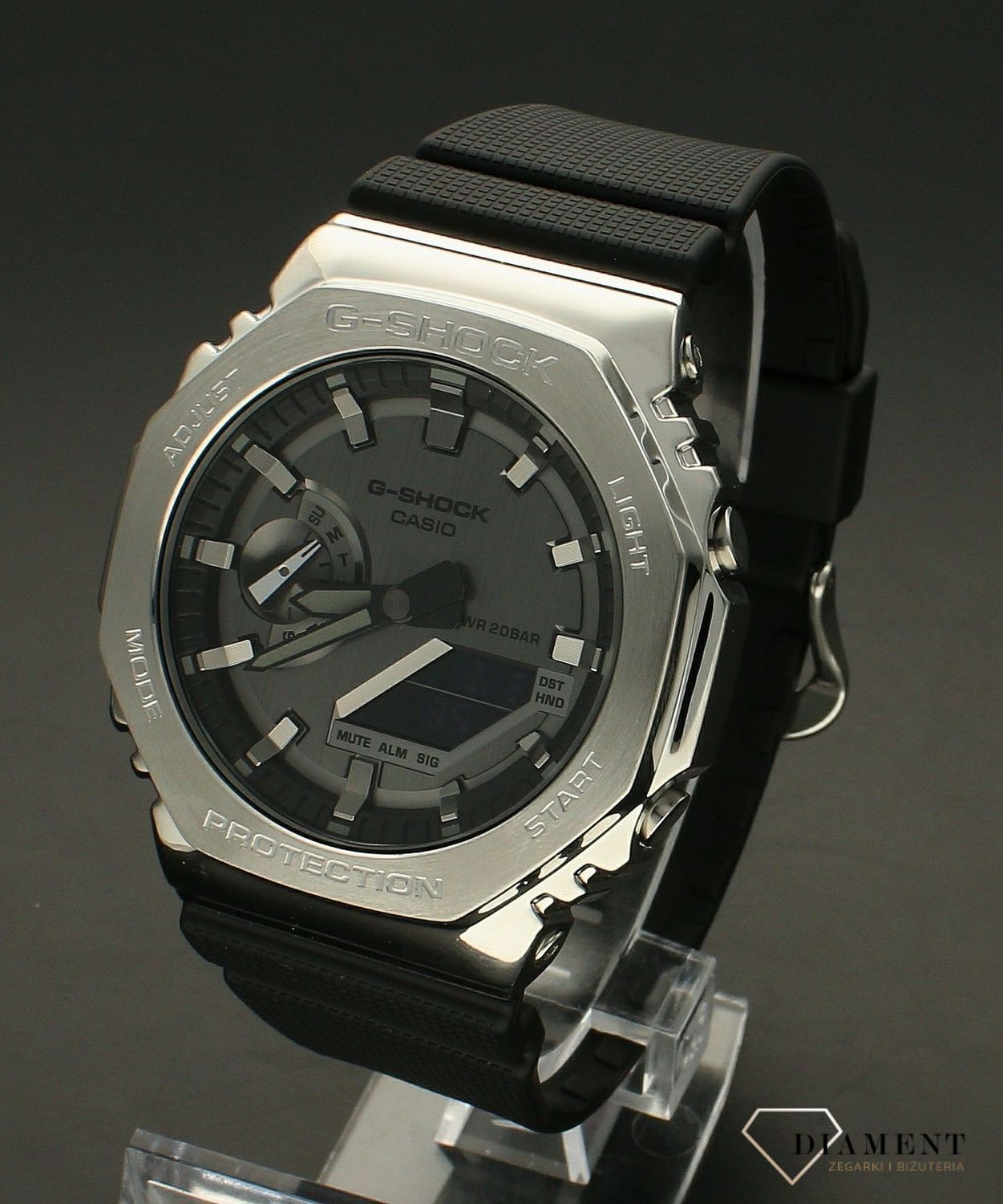 Zegarek męski Casio G-SHOCK GM-2100-1AER. Darmowa wysyłka! Grawer za 0zł! Zapraszamy do autoryzowanego sprzedawcy www.zegarki-diament.pl ! Zegarek na prezent. Zegarek an prezent..jpg